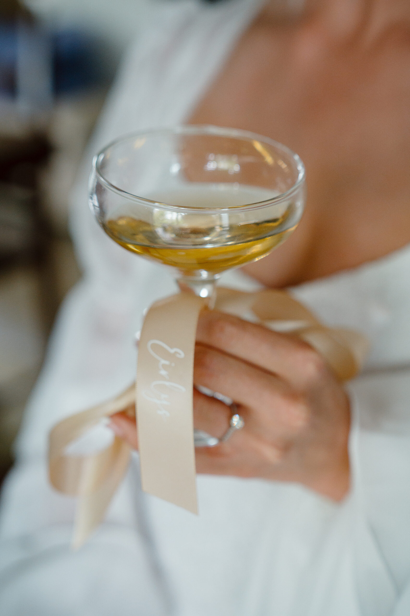 Personalised wedding Name Ribbon