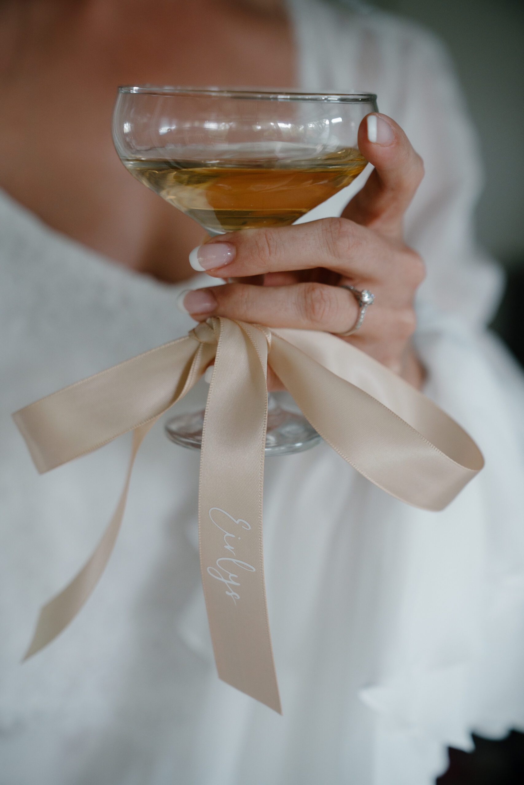 Personalised wedding Name Ribbon