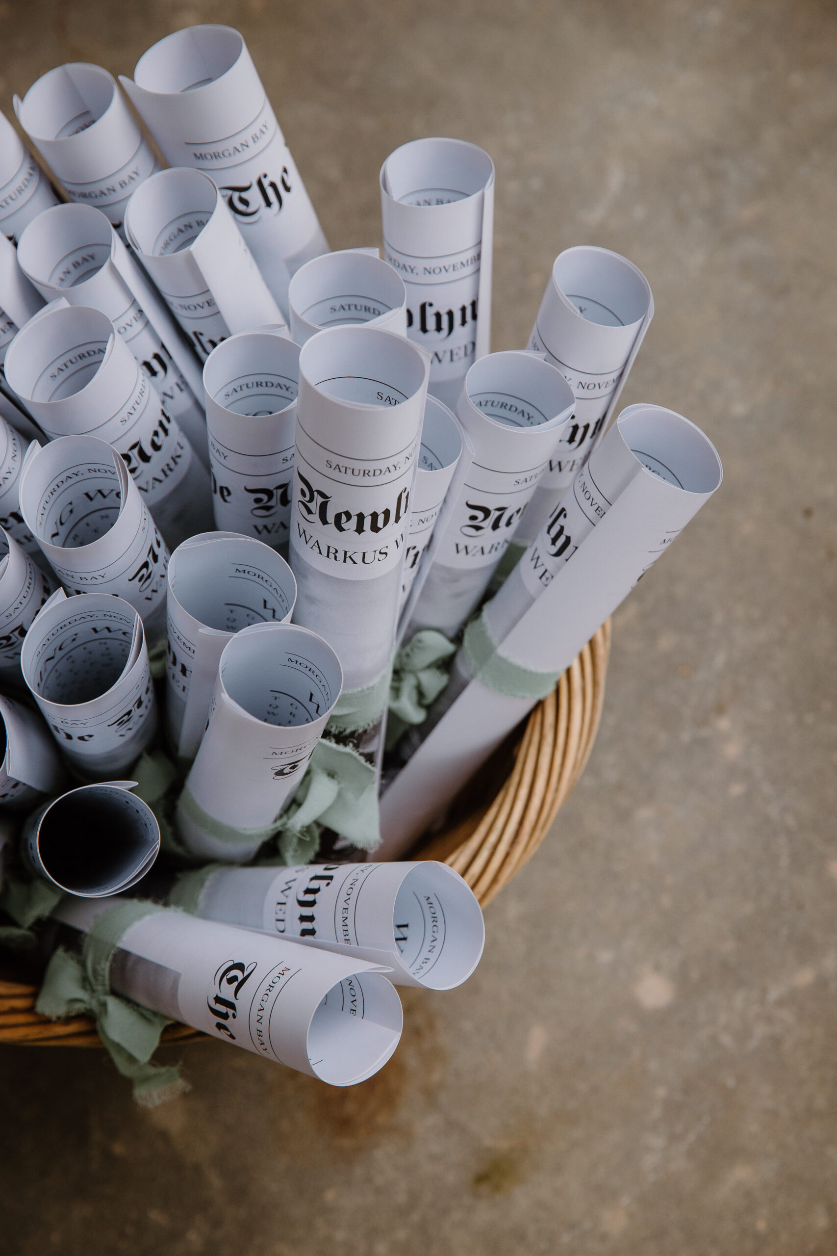 Wedding Newspapers