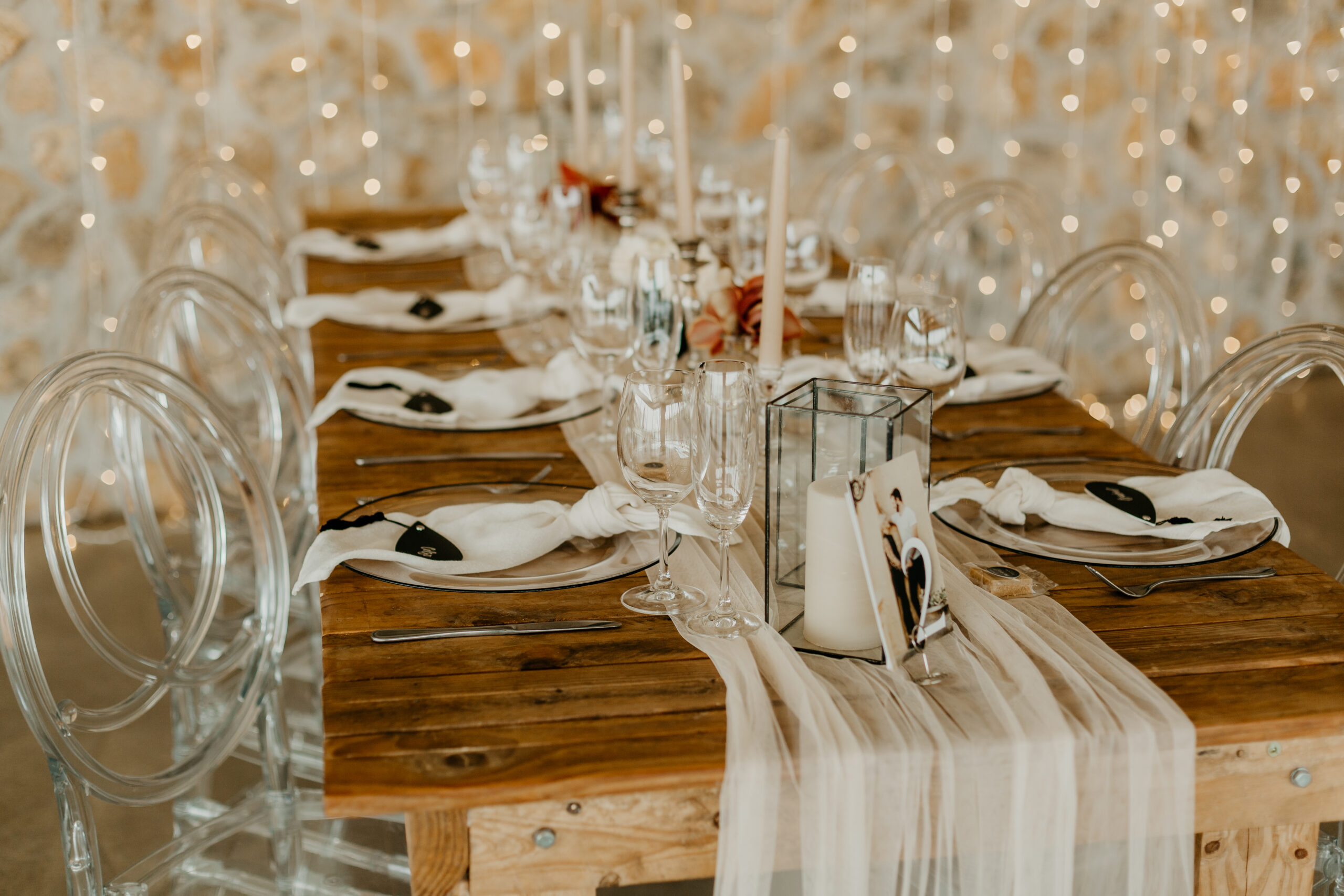 Photo table number
