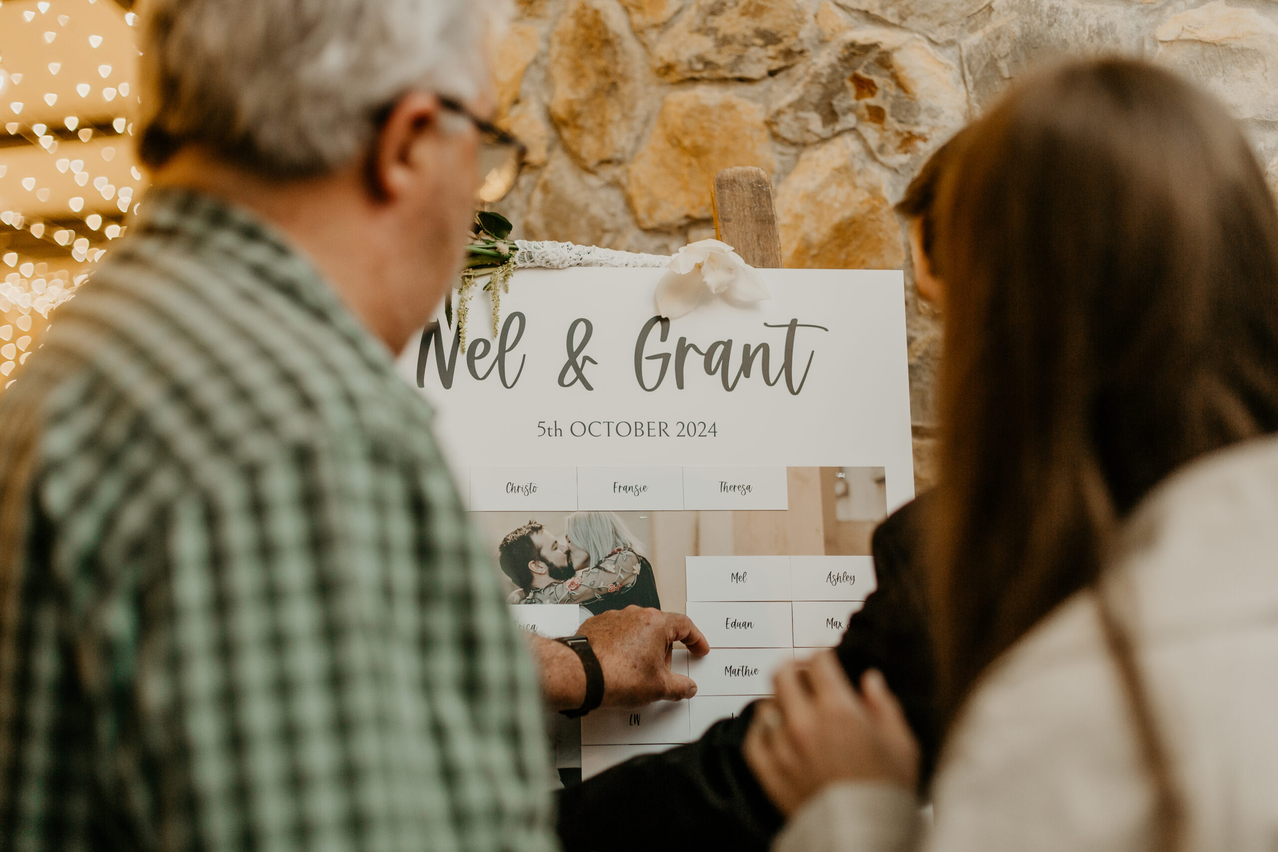 Wedding Seating chart