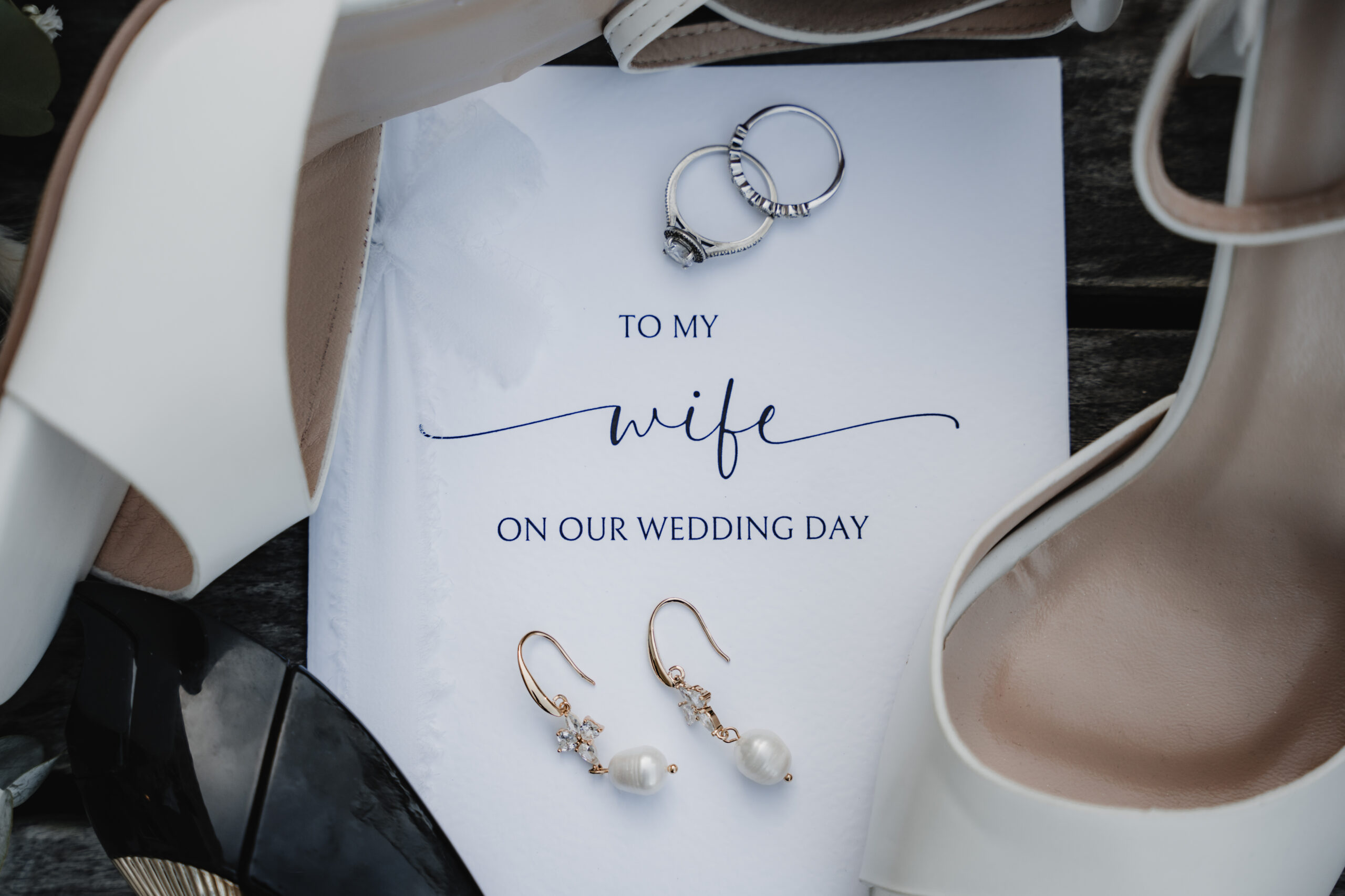 To my wife on our wedding day booklet