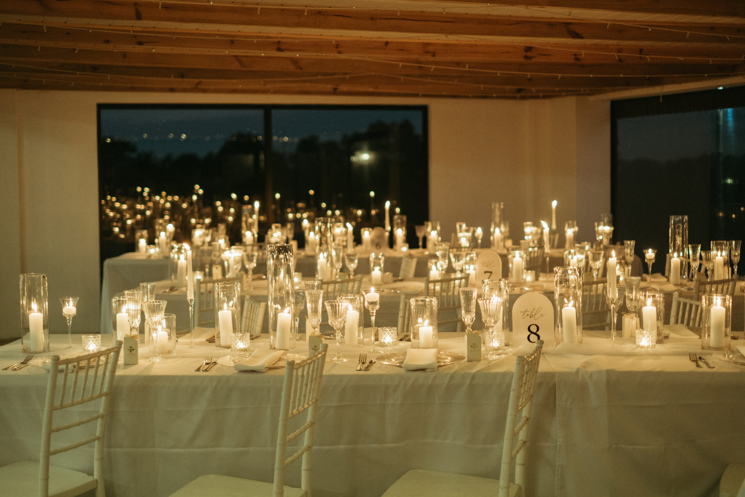 Acrylic table number
