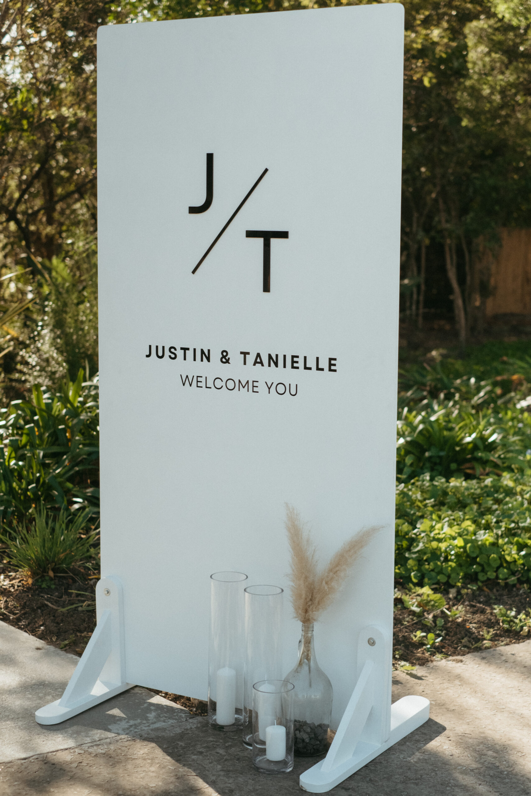 Wedding Welcome sign
