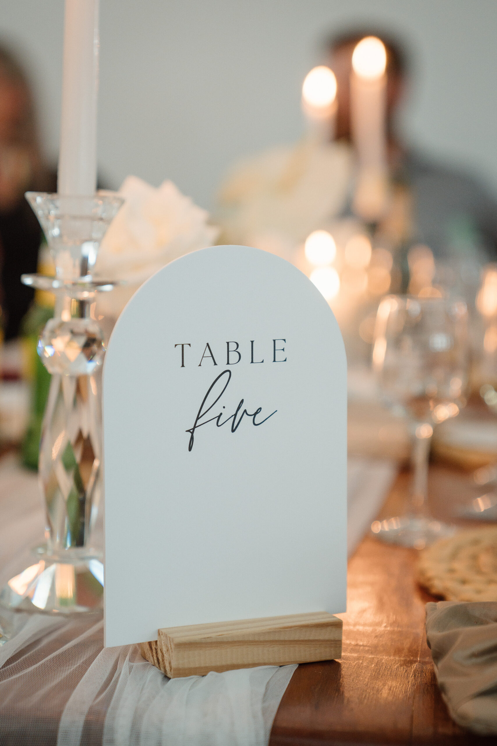 Arch Wedding table number