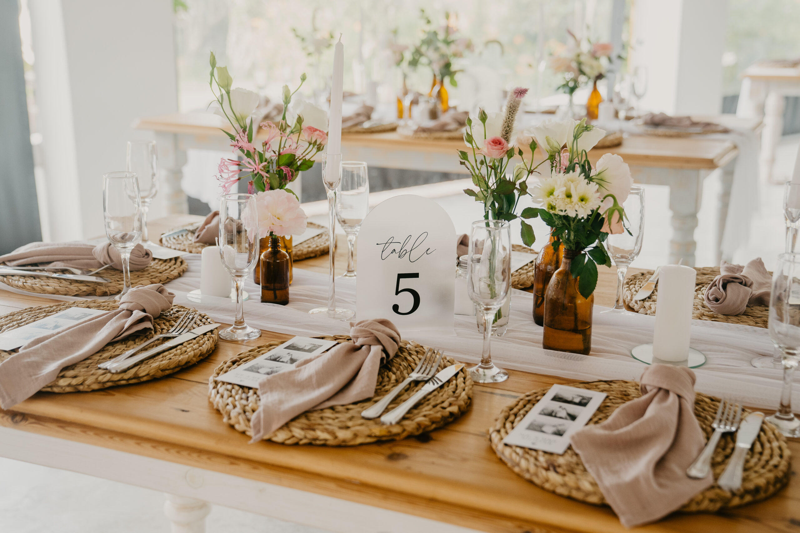 Acrylic Table Number