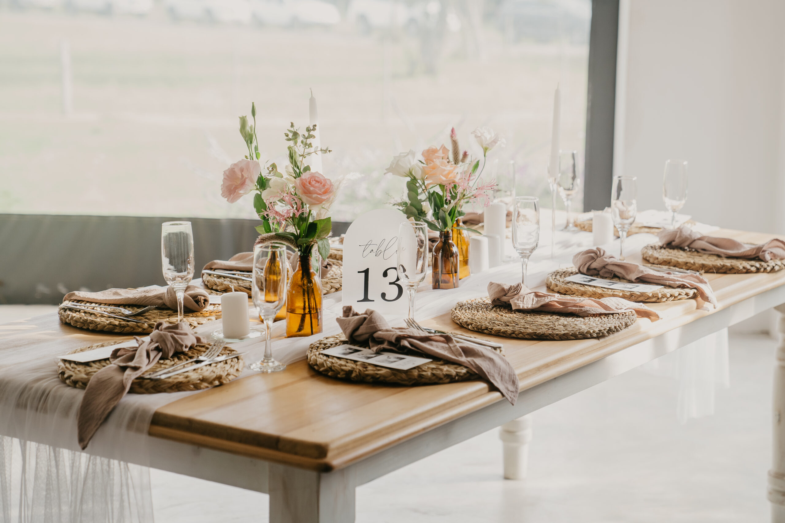 Acrylic Table number