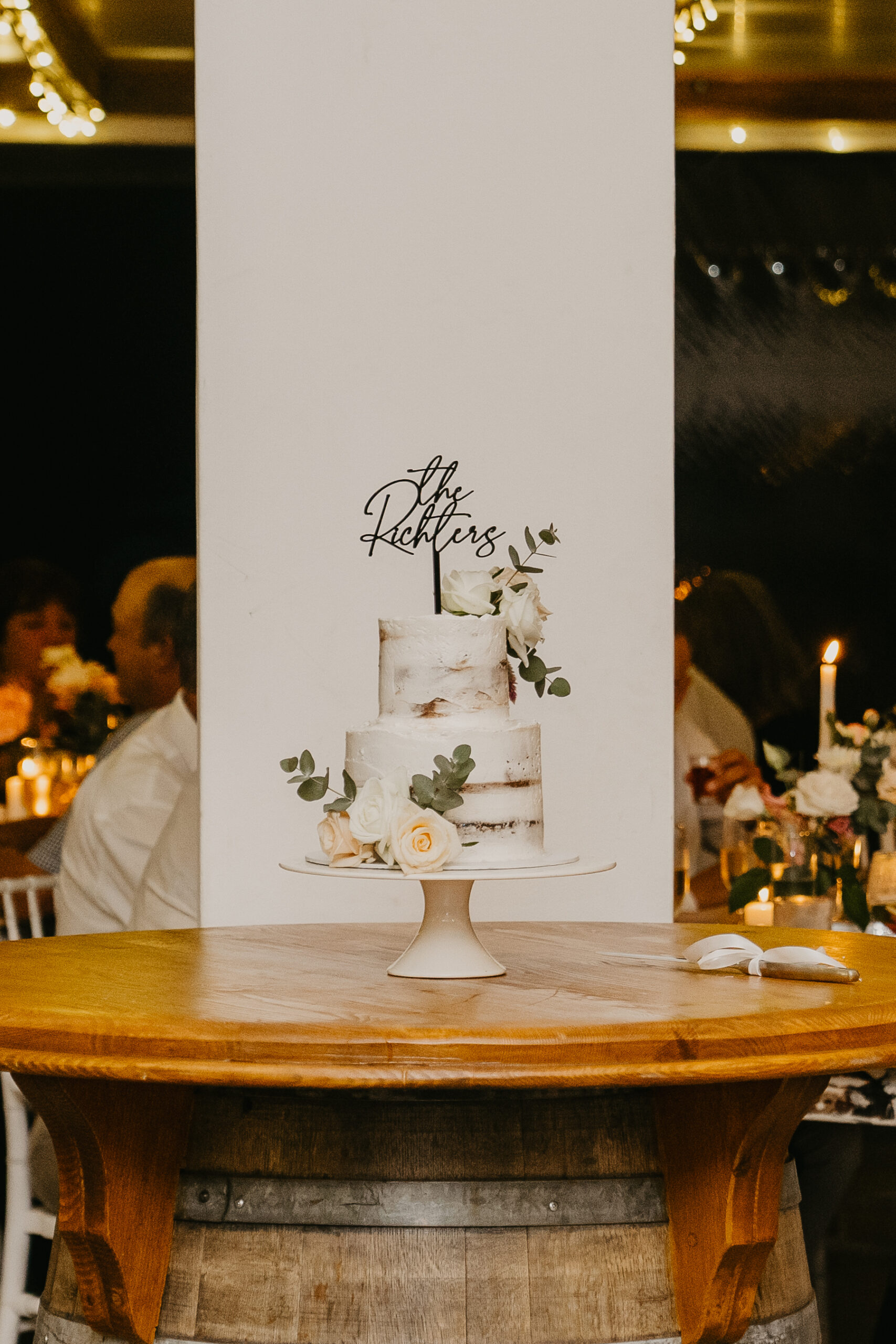 Acrylic wedding Cake topper